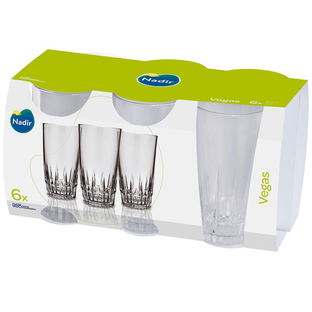 Conjunto de Copos Long Drink Nadir Vegas 330 ml – 6 Peças - 4