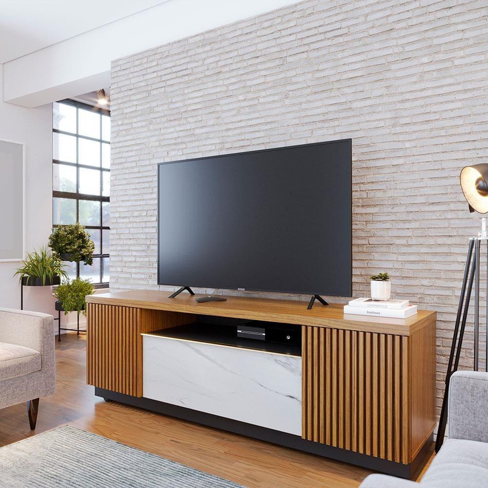 Rack Colibri Manaus com 3 Portas, Ideal para TV de Até 70” - 2