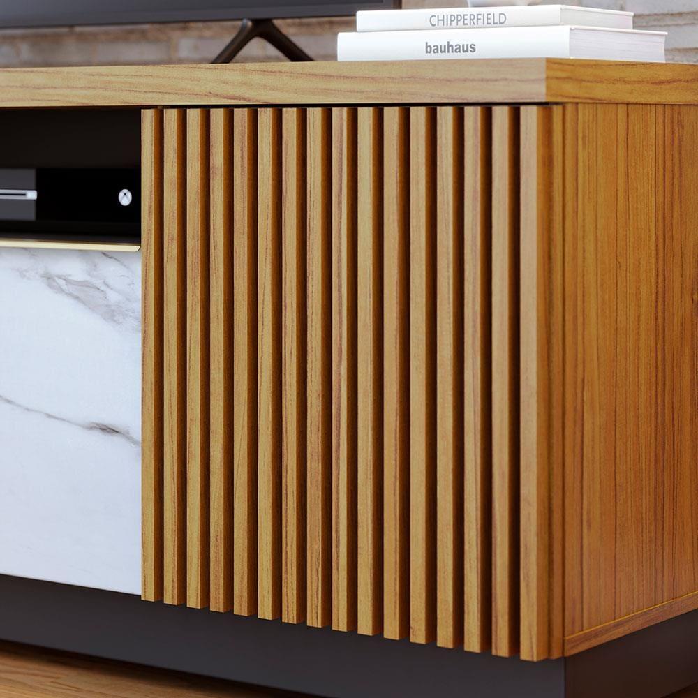 Rack Colibri Manaus com 3 Portas, Ideal para TV de Até 70” - 6