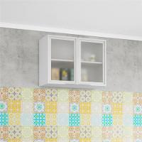 Cozinha Completa Bartira Rubi com 9 Portas, 3 Gavetas e 6 Prateleiras - 280cm de largura