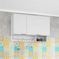 Cozinha Completa Bartira Rubi com 9 Portas, 3 Gavetas e 6 Prateleiras - 280cm de largura - 8