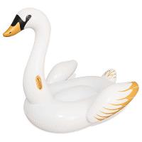 Boia Inflável Divertida Bestway Cisnei Luxo com Pegadores - 2