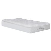 Colchão para Cama Solteiro Umaflex Itália Pillow Top e Molas Ensacadas 26x88x188 cm - Branco - 1