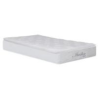 Colchão para Cama Solteiro Umaflex Itália Pillow Top e Molas Ensacadas 26x88x188 cm - Branco - 5