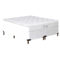 Colchão para Cama Queen Size Umaflex Itália com Pillow Top e Molas Ensacadas 26x158x198cm - Branco - 2