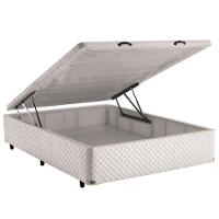 Base Box para Colchão de Casal Itaflex com Baú 40,5x138x188cm - Branco - 1