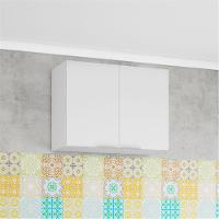 Armário Aéreo Bartira Rubi com 2 Portas e 1 Prateleira - 80cm de largura - 1