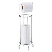 Suporte de Chão para Papel Higiênico Utimil em Aço Cromado - 51 cm - 1