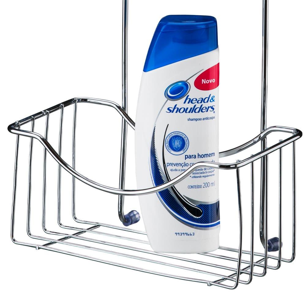 Porta Utensílios de Banheiro para Registro Utimil em Aço Cromado - 3