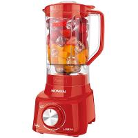 Liquidificador Mondial Turbo L900 Vermelho 900W com 5 Velocidades - 1
