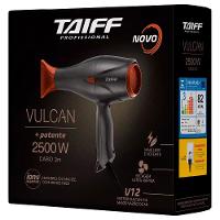 Secador de Cabelos Taiff Vulcan Diamante Íon Cerâmica Motor AC Profissional 2500W - Grafite - 6