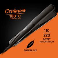 Chapinha | Prancha Taiff Clássica Cerâmica 180°C Preto Bivolt