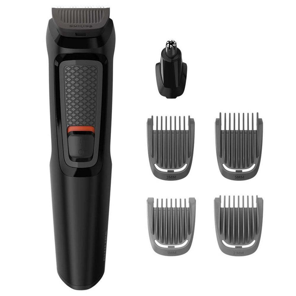 Aparador de Pelos Philips Multigroom Series 3000 6 em 1 MG3711/15 Sem Fio Preto - Bivolt - 1