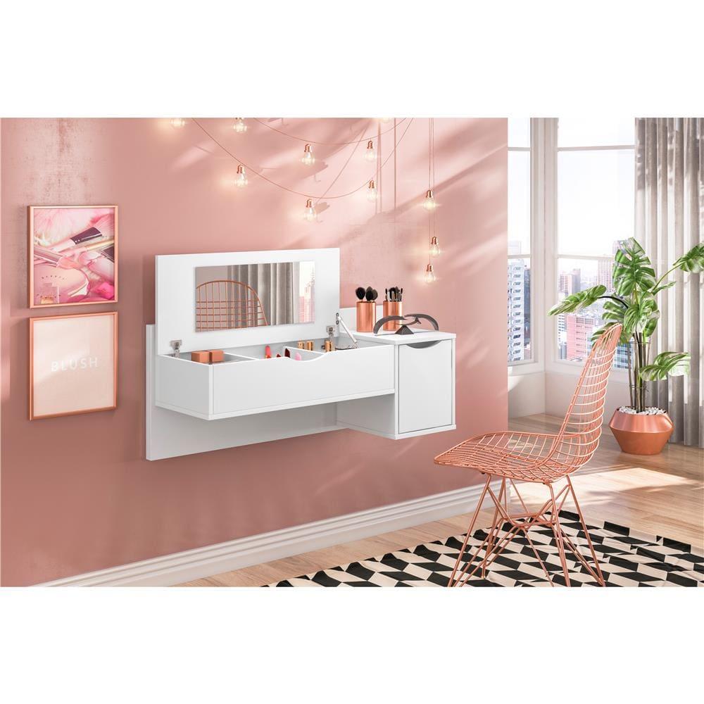 Penteadeira Albatroz Blush com 2 Portas - 2