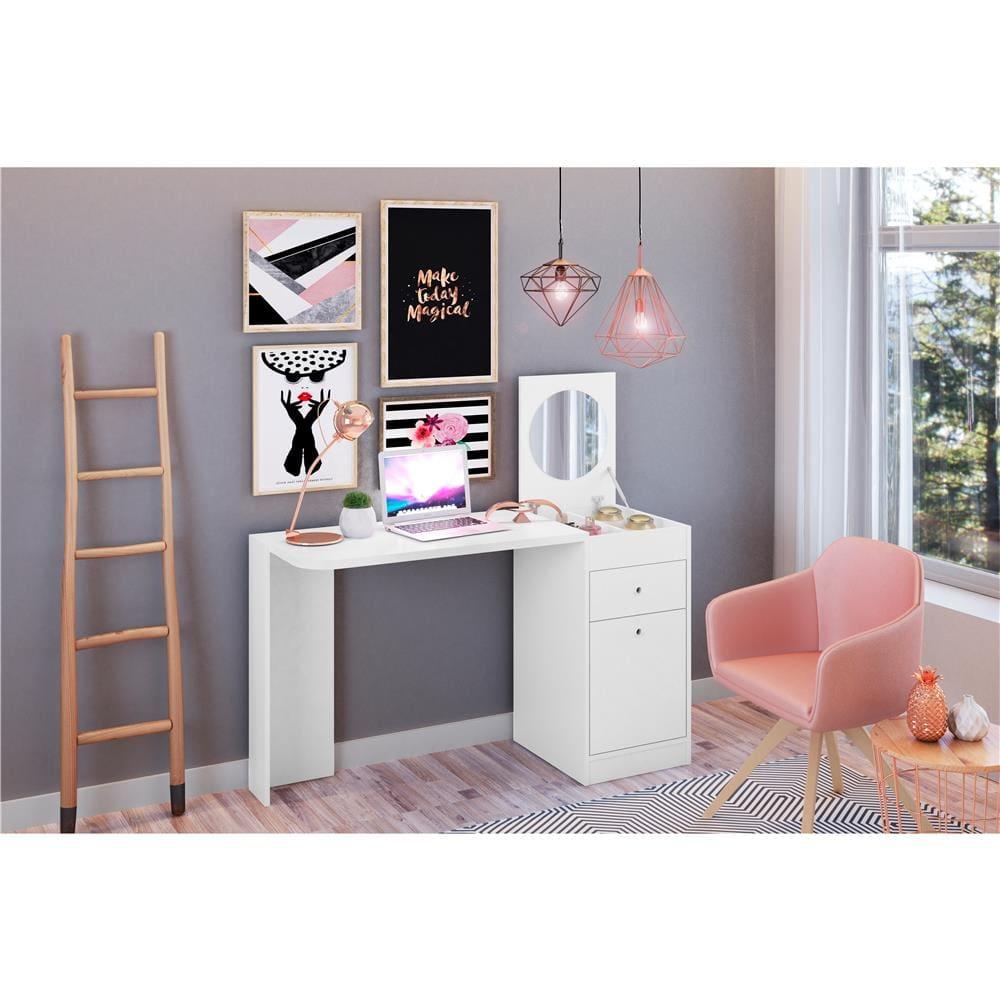 Penteadeira Albatroz Desejo com 2 Portas e 1 Gaveta - 2