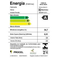 Micro-ondas Electrolux MEO44 34L Função Tira Odor Branco - 18