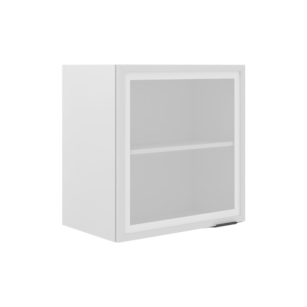 Armário Bartira Línea com 1 Porta de Vidro e 1 Prateleira - 60cm de largura - 1