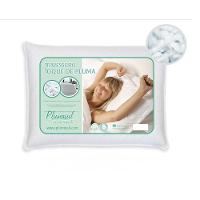 Travesseiro Plumasul Fibra Siliconizada Toque de Pluma 233 Fios 45 x 65 cm - Branco - 1