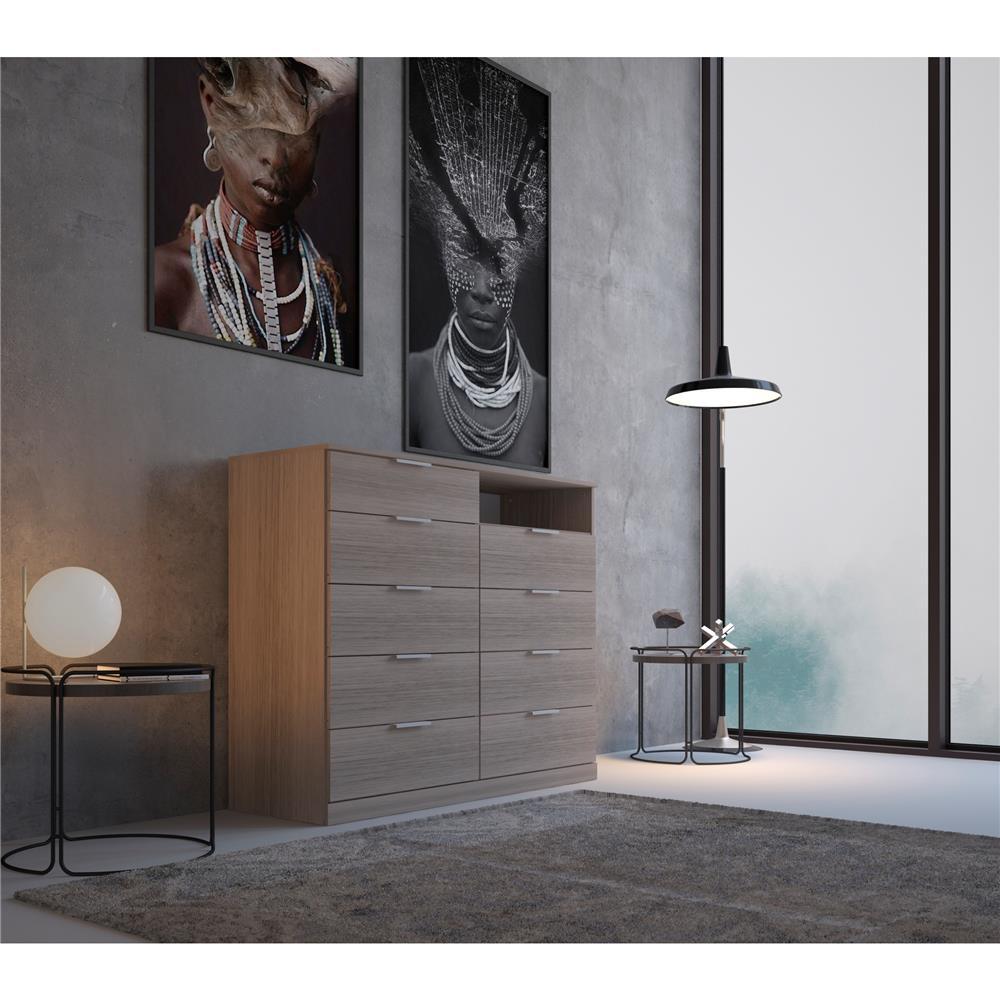 Cômoda Bartira Versatti com 9 Gavetas e Nicho - 2