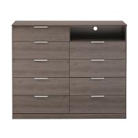 Cômoda Bartira Versatti com 9 Gavetas e Nicho - 1