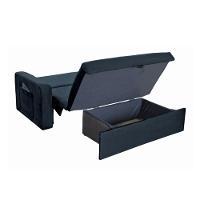 Sofá-cama Matrix Motta em Tecido Suede com Baú - 5