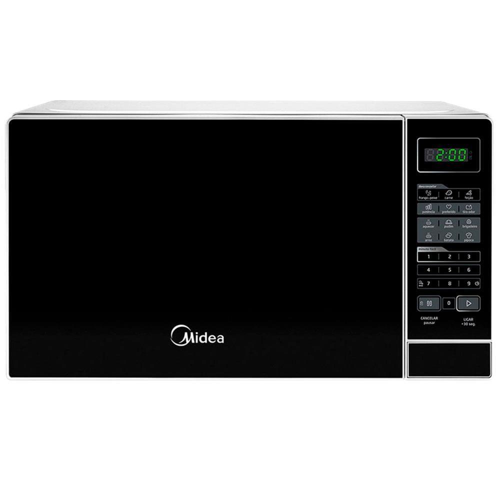 Forno de Micro-ondas Midea MRAS2 com Função Eco 20L - Branco - 1