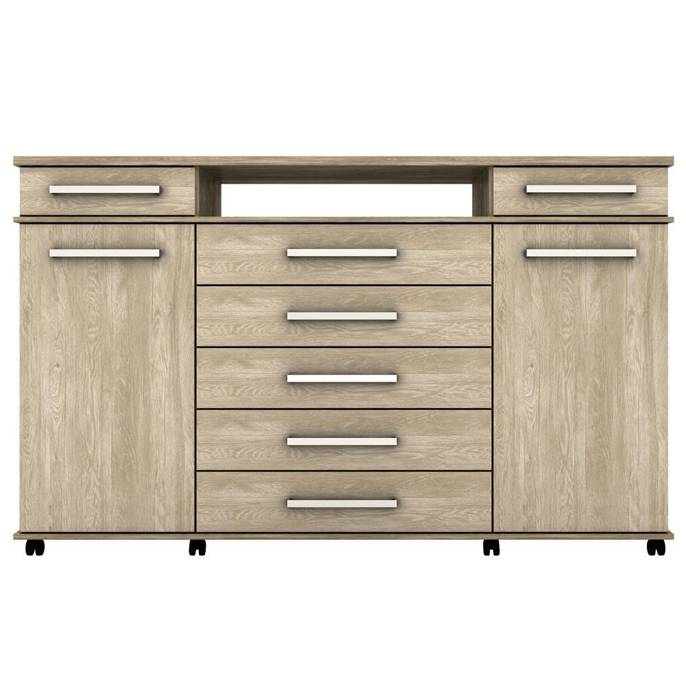 Cômoda Demóbile London com 7 Gavetas e 2 Portas - 1