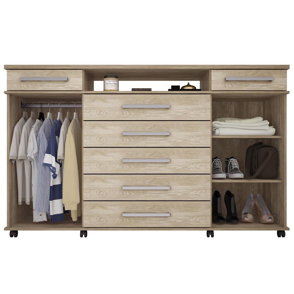 Cômoda Demóbile London com 7 Gavetas e 2 Portas - 3