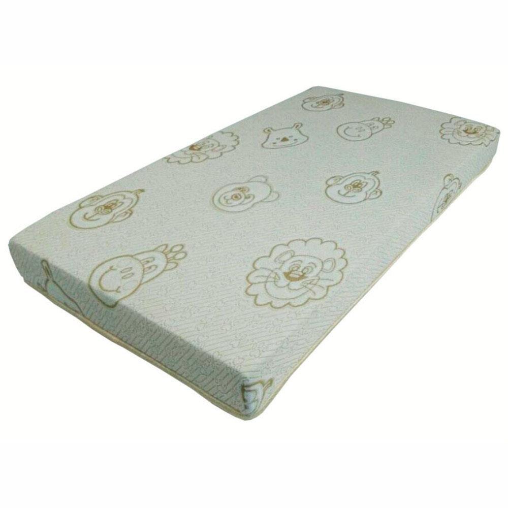 Colchão Ortobom Soninho Malha com Espuma D18 12x70x130 cm - Bege - 1