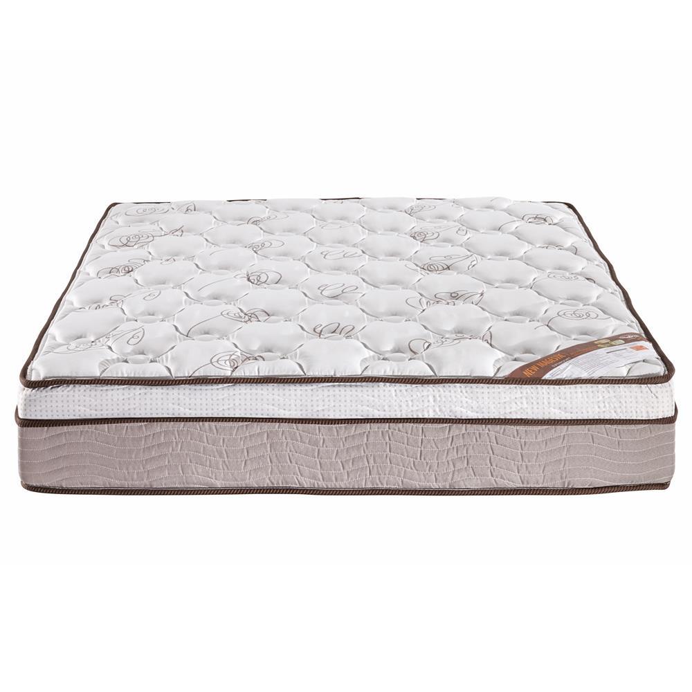 Colchão Casal Ortobom New Magestic com Ortopillow e Molas Ensacadas 27x138x188 cm - Marrom/Cinza - 2