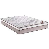 Colchão Casal Ortobom New Magestic com Ortopillow e Molas Ensacadas 27x138x188 cm - Marrom/Cinza - 1
