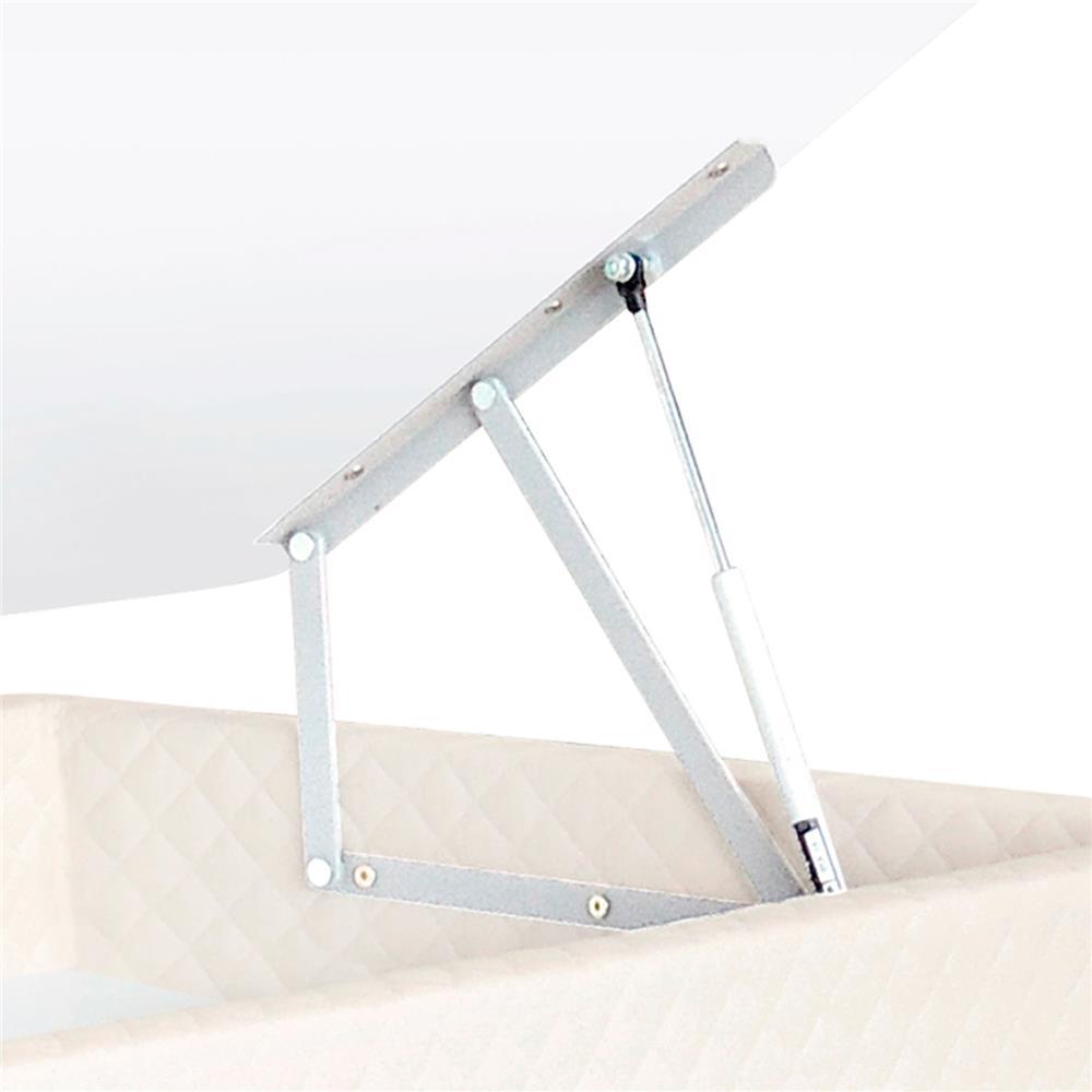 Base Box para Colchão de Solteiro Itaflex Universal com Baú 40,5x88x188 cm - Bege - 4