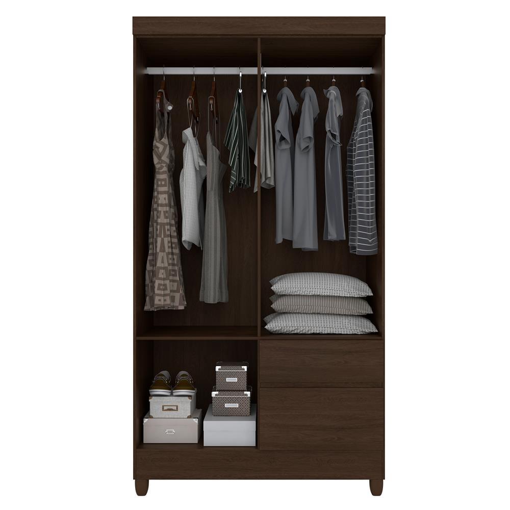 Guarda-Roupa Demóbile Lótus com 4 Portas e 2 Gavetas - 4