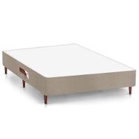 Base Box para Colchão Casal Castor Revolution 27x138x188 cm – Bege/Marrom - 1