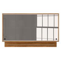 Armário Aéreo Bartira Amazonita com 2 Portas - 1