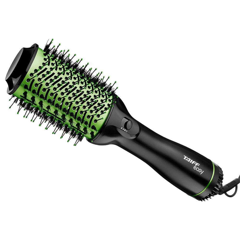 Escova Secadora Taiff Easy Oval 1200W com Cerdas de Nylon - Verde - 6