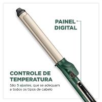 Modelador de Cachos Mondial by Juliette MC-Ju-02 com Cabo Giratório 220°C Bivolt - Verde Oliva - 6