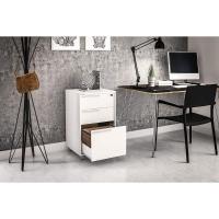 Gaveteiro Politorno Maia com 3 Gavetas e Chave - 2