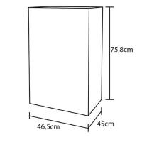 Gaveteiro Politorno Maia com 3 Gavetas e Chave - 9