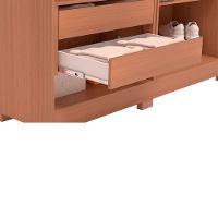 Guarda-Roupa Casal Bartira Napoli UP com 234,5cm de Largura, 6 Portas, 4 Gavetas e 4 Prateleiras - 7