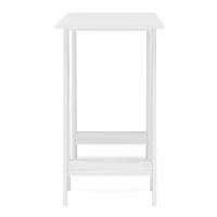 Mesa para Computador Politorno Delta com 2 Prateleiras – Branca - 5