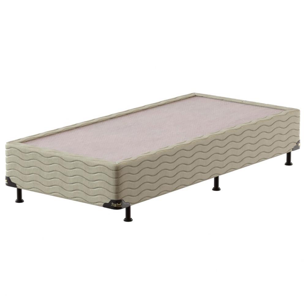 Base Box para Colchão de Solteiro Probel Fort Comfort 38x88x188 cm - Bege - 1
