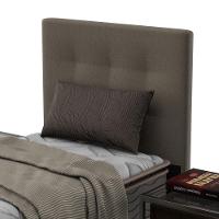 Cabeceira para Cama de Solteiro Probel Texas em Tecido Suede - 2