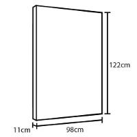 Cabeceira para Cama de Solteiro Probel Texas em Tecido Suede - 4