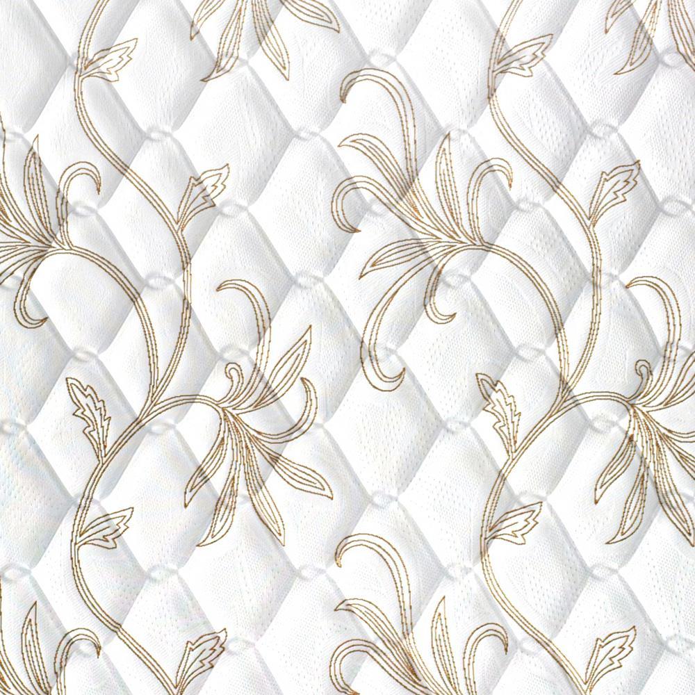 Colchão Queen Size Probel Fort Comfort D40 com Molas Prolastic e Pillow Top 34x158x198 - Branco/Bege - 3