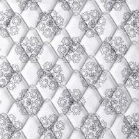 Colchão de Solteiro Probel Village D28 com Molas Ensacadas e Pillow Euro 30x88x188cm - Branco/Preto - 3