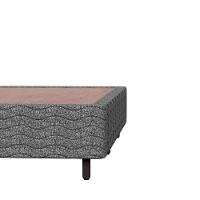 Base Box para Colchão de Casal Probel Village 38x138x188 cm - Preto