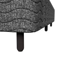 Base Box para Colchão de Casal Probel Village 38x138x188 cm - Preto - 5