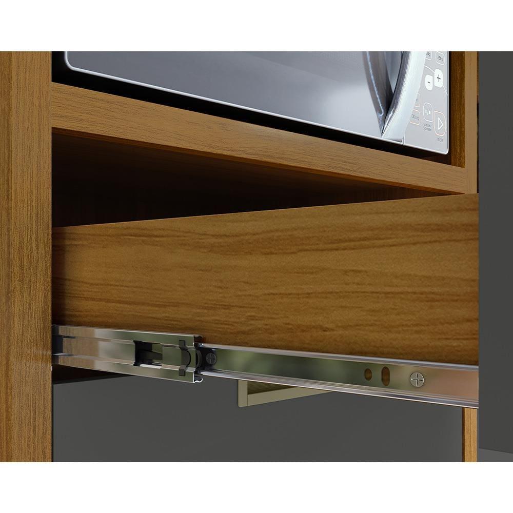 Cozinha Compacta em MDF Loft Nesher Imperatriz com 6 Portas, 2 Gavetas, 11 Prateleiras - 183cm de largura - 9