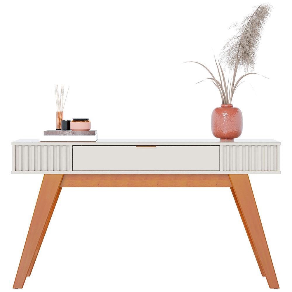 Aparador Colibri Riviera MDP com 1 Gaveta e Pés em Madeira Maciça - 5